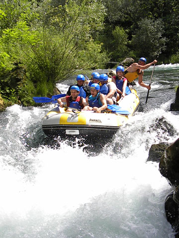 Rafting Cetina